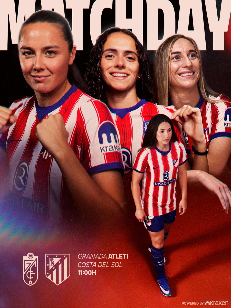 AtletiFemenino's tweet photo. Primer reto de pretemporada 🔴⚪ https://t.co/Abn4lqcfVA