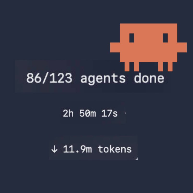 uzyn's tweet photo. Love that @claudeai is not shy at spawning agents. https://t.co/p1VRncbYcJ