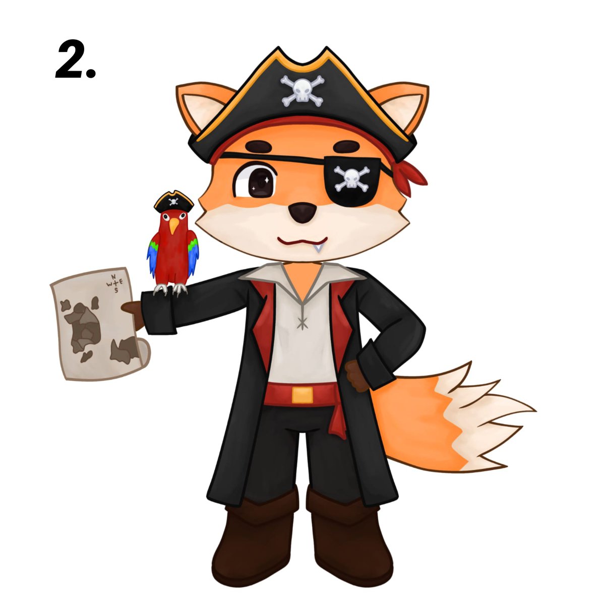 Ryuki0213's tweet photo. menurut kalian bagusan yg mana? 
#maskot #art #furryart #smallartist #furry https://t.co/aR6jx8kLed