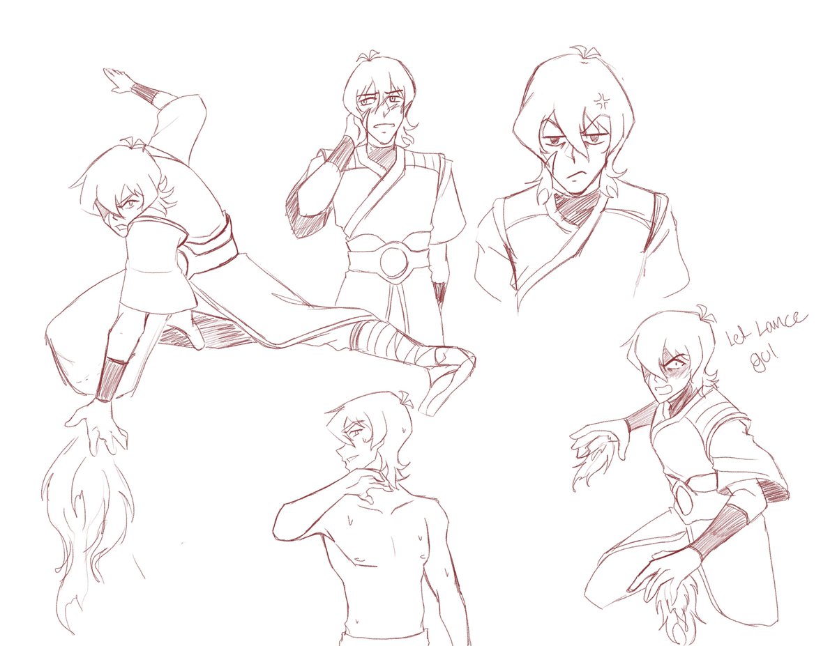 midnightmich's tweet photo. Whoops also forgot to post these extra sketches of fire bender Keith. Just some more doodles ^^ i promise I'll get his backstory out soon 

#voltron #atla #vldkeith https://t.co/HXfZF867Nc
