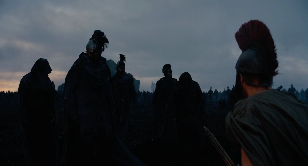 NachoTomas's tweet photo. Sigo anclado en esta escena de La Odisea.

Peliculón tremendo, concepto visual inigualable (más Nolan que nunca y eso que la vimos sin IMAX), adaptación de la historia original magnífica (con las licencias necesarias) y momentos para toda vida en nuestros recuerdos.

El Hades, para mí, lo mejor que he visto en años a todos los niveles en una película: planos, diálogos, punto de la narración... 

Buah, qué maravilla.