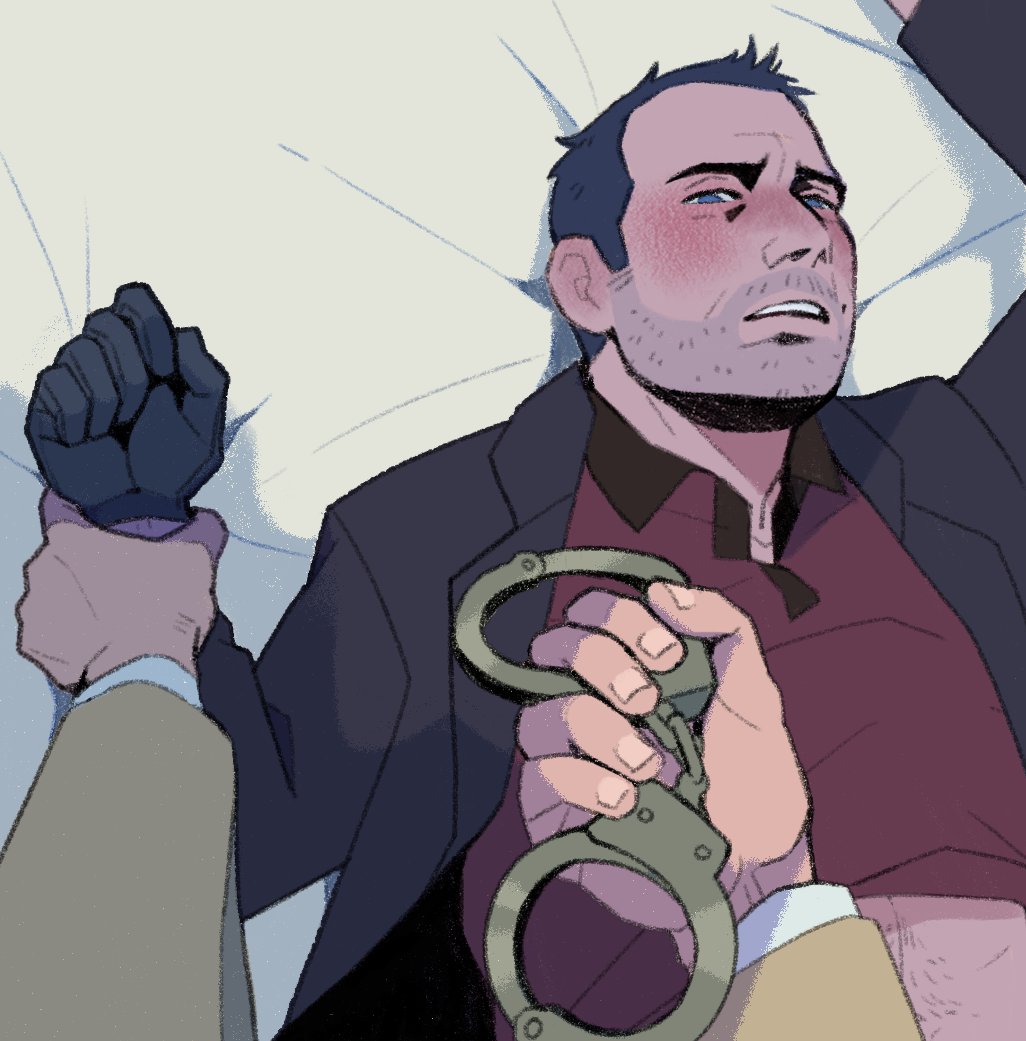 LazyPapers's tweet photo. Davey and Michael roleplaying in one of their meetings.  😈 https://t.co/xQbgG354Md
