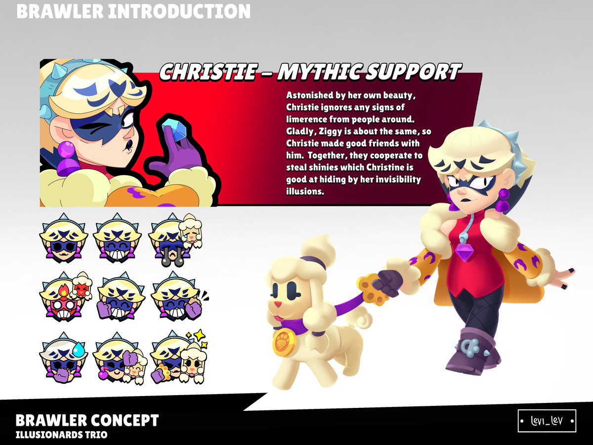 levilevtw's tweet photo. Brawler concept - Christie! 
#BrawlStarsArt #BrawlStars #art #concept https://t.co/sb5F9D4yeg