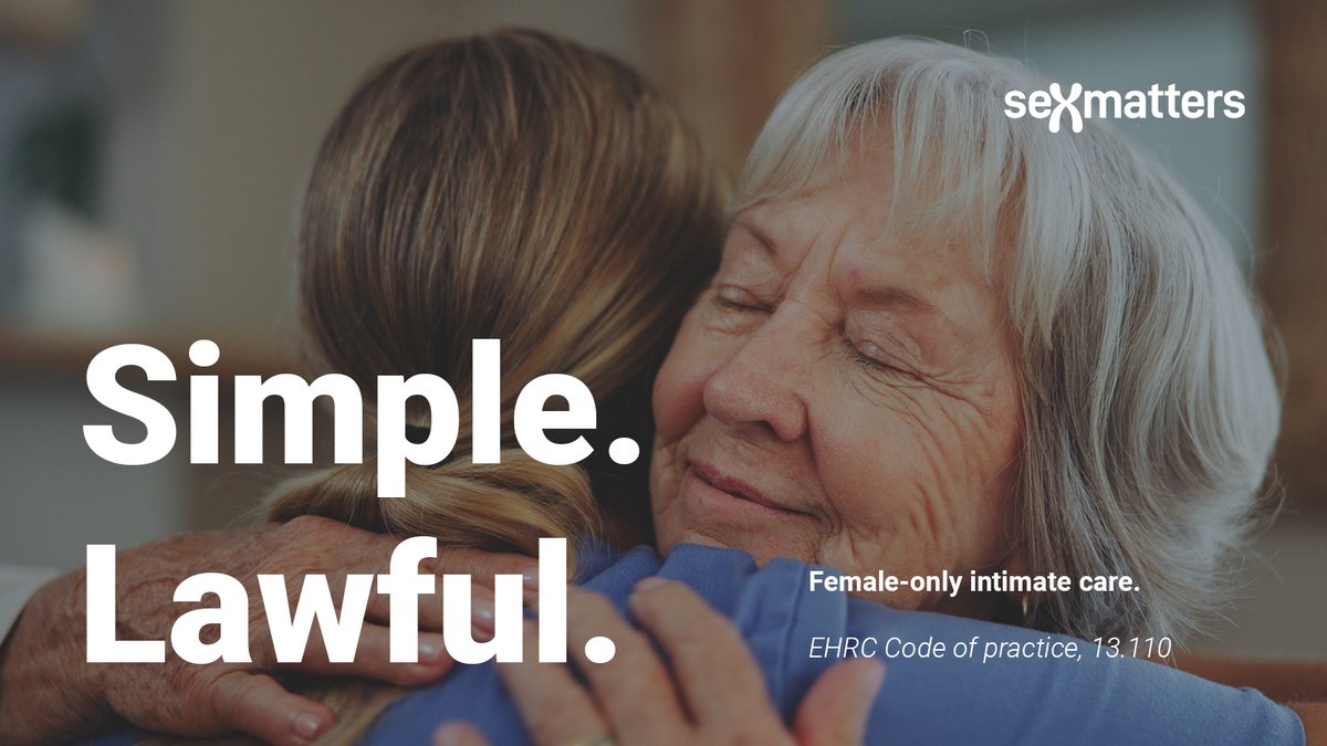 SexMattersOrg's tweet photo. Single-sex provision is simple and lawful.

The EHRC Code of practice, in force from today, includes clear examples to help organisations implement lawful policies that protect staff, service users and everyone’s rights.

Has your organisation updated its policies? https://t.co/TxZIYLjS6q