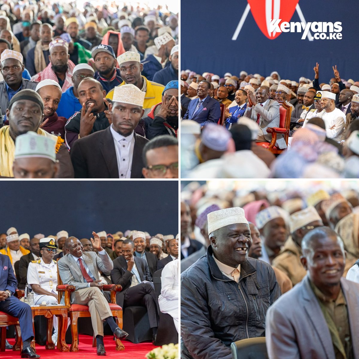 Kenyans's tweet photo. President Ruto hosts sheikhs at State House https://t.co/e7ivRHW38s