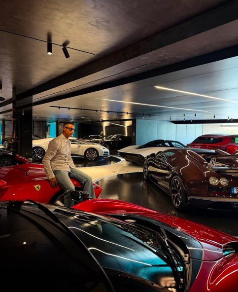 instablog9ja's tweet photo. “My toys” — Cristiano Ronaldo says as he shows off his luxury car collection https://t.co/ChQbdL71tW