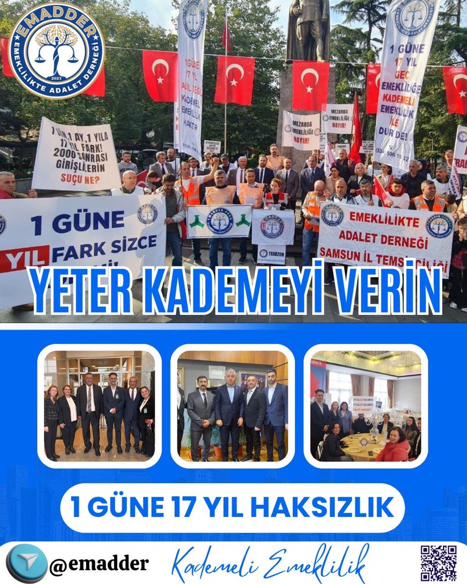 MURAT1841_'s tweet photo. Kademeli emeklilik milyonların ortak talebi, ortak umudu ve ortak adalet beklentisidir.
@EmadDernegi
#EmadderHaklı
#ÇözümKademe https://t.co/RQ98SyJl90