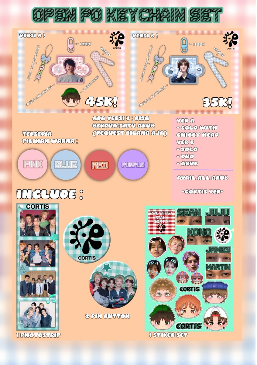 Jiyee_Cc's tweet photo. #coersell hii guys aku bakalan open po ini spesial cortis edition dapet banyak loh ga cuma keychain tok, kira kira kalian interest tidak 
leave a trace 🐾 https://t.co/Y2LZL75R2Y