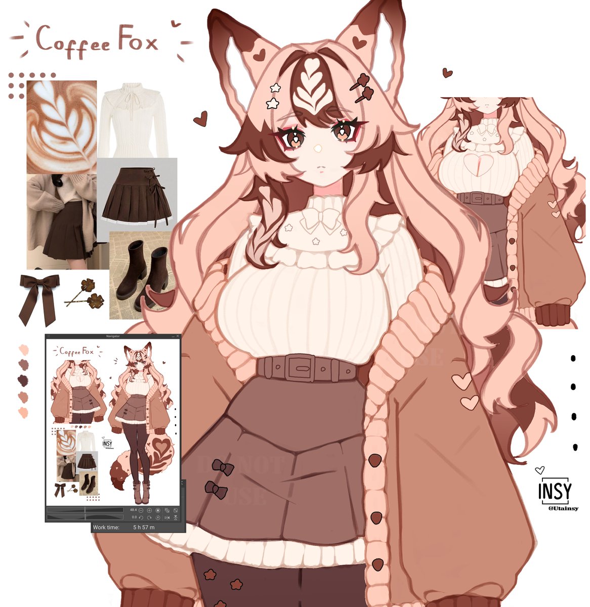 utainsy's tweet photo. Preview adopt ☕️🦊 https://t.co/w3cSuKZKZR