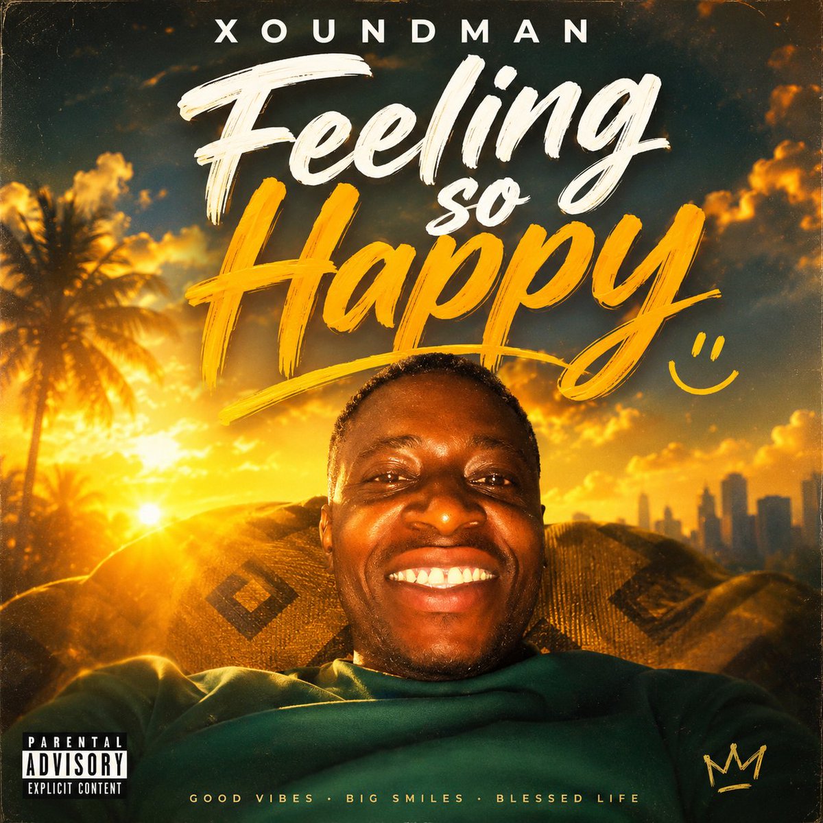 xoundman's tweet photo. Xoundman - feeling so happy , is on major streaming platforms https://t.co/PfnBgxXcOT