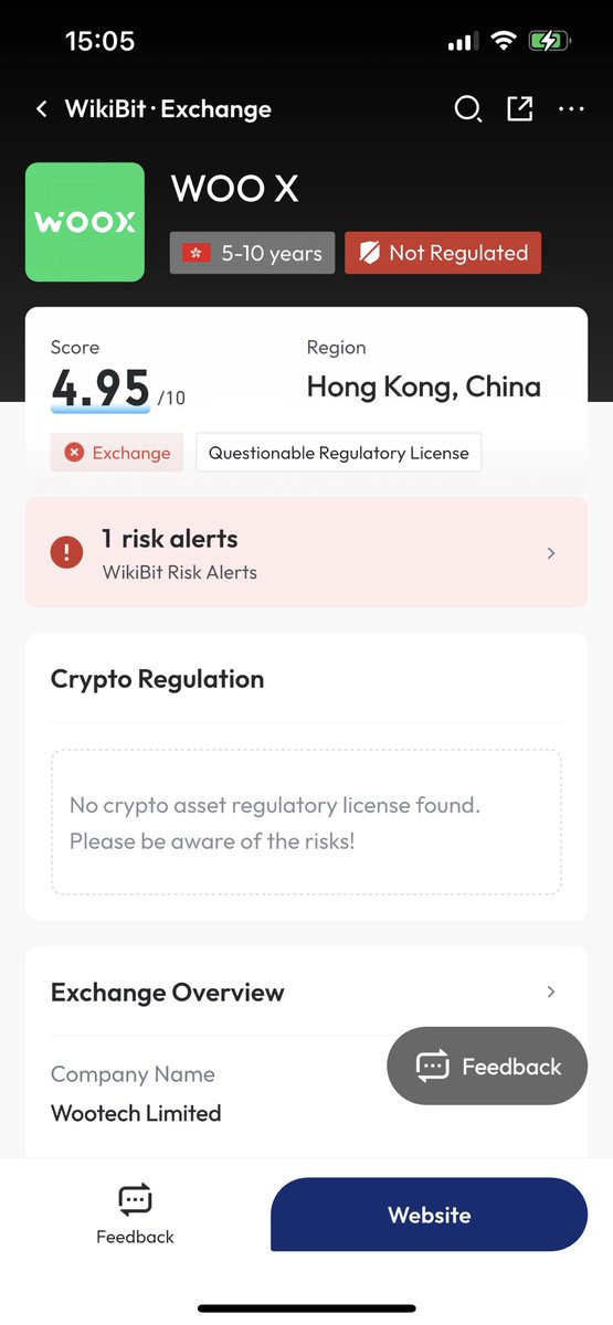 WikiBitOfficial's tweet photo. ⚠️ Woo X Pro or Woo X users, please pay attention.

There are growing concerns and reports that Woo X Pro/Woo X and BitMart may be connected through the same ownership and management network.

Users should carefully review the situation, monitor any changes in platform operations, and consider taking appropriate steps to protect their assets.

Do your own research. Don’t ignore warning signs. Stay safe. 🔍

#WooxPro #BitMart #CryptoSafety #WikiBit