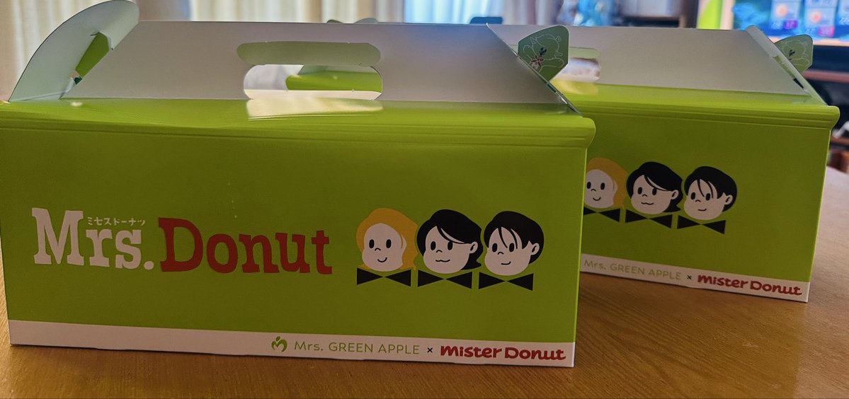 RJSK1971's tweet photo. ドーナツ🍩美味しそう
可愛い😍
嬉しい！楽しい✨✨

#ミセスドーナツ
#Mrs.Donut
#MrsGREENAPPLE https://t.co/nRlbhy4lAs