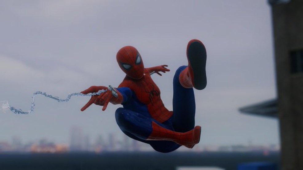 SpideyNewsFR's tweet photo. Hahahaha Brand New Day c’est vraiment l’adaptation de Marvel’s Spider-Man d’Insomniac Games dans les gestes https://t.co/0obT1Y9PYv