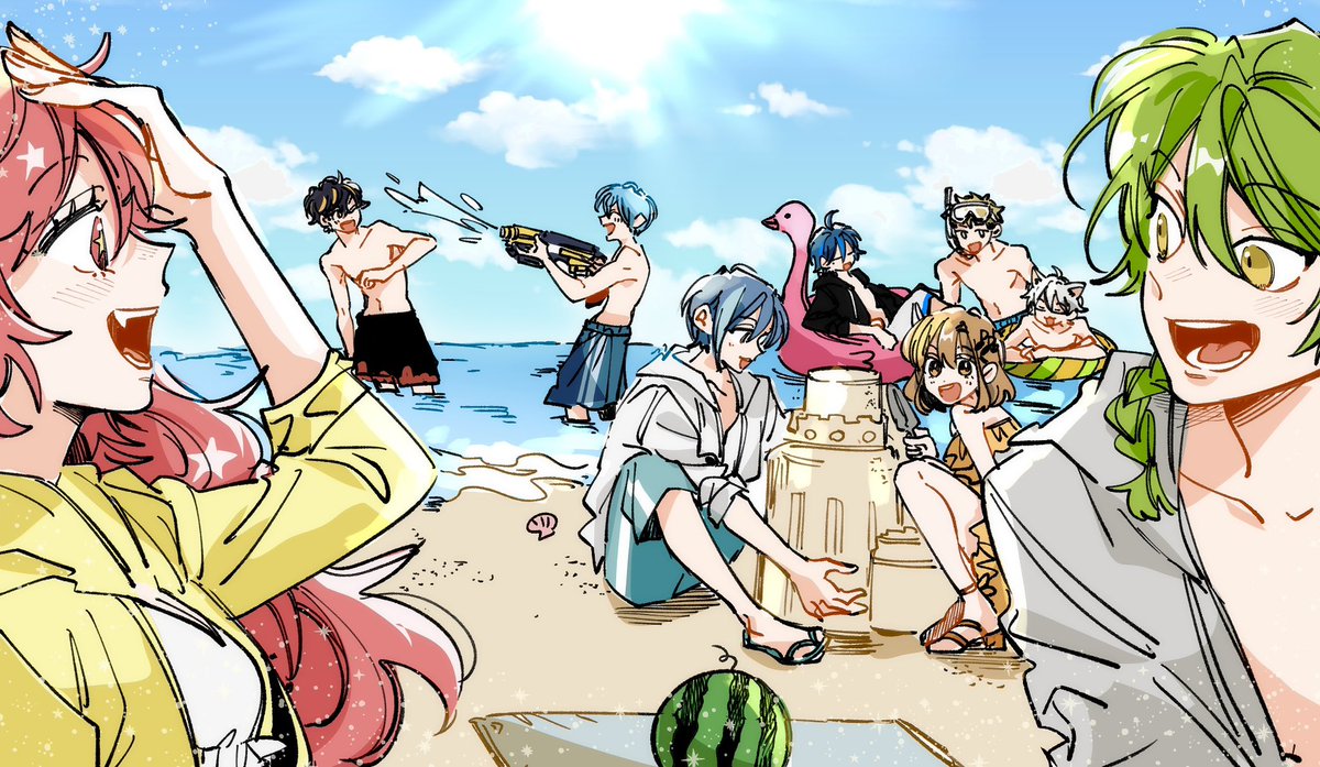 Toriringaru_ka's tweet photo. お疲れ様でした！🙌
素敵な夏を楽しめますように⚡️

#ZETAArt https://t.co/gRv4DtO7V6