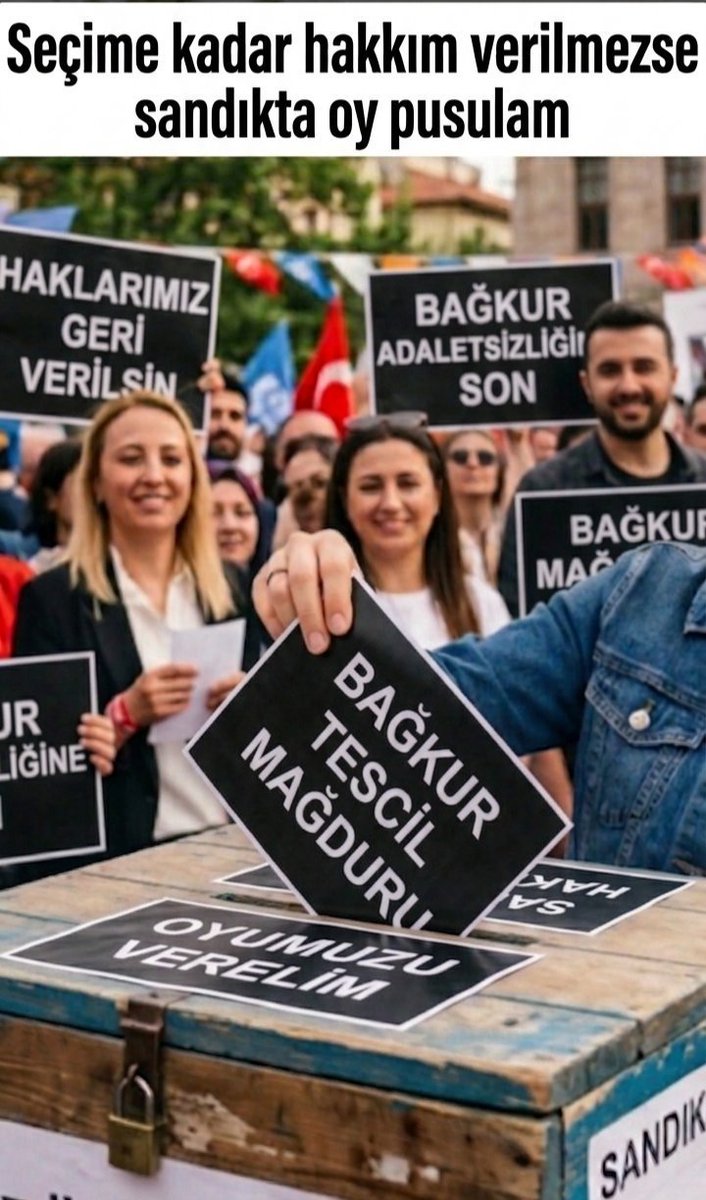 Kamil94438871's tweet photo. 1479 sayılı kanun 25.ve26. maddeleri net:Sigortalı olmak hak ve yükümlülük. Geçici madde ile gelen sınırlama adaletsiz. TESCİL Hakkımızı verin
#bağkurtescilşart #bağkurtescilmağdurları  @tcbestepe @MhpTbmmGrubu @herkesicinCHP @melih_meric @cenginyurt52 @B_Palandoken @FilizKKonca
@tknmuharrem