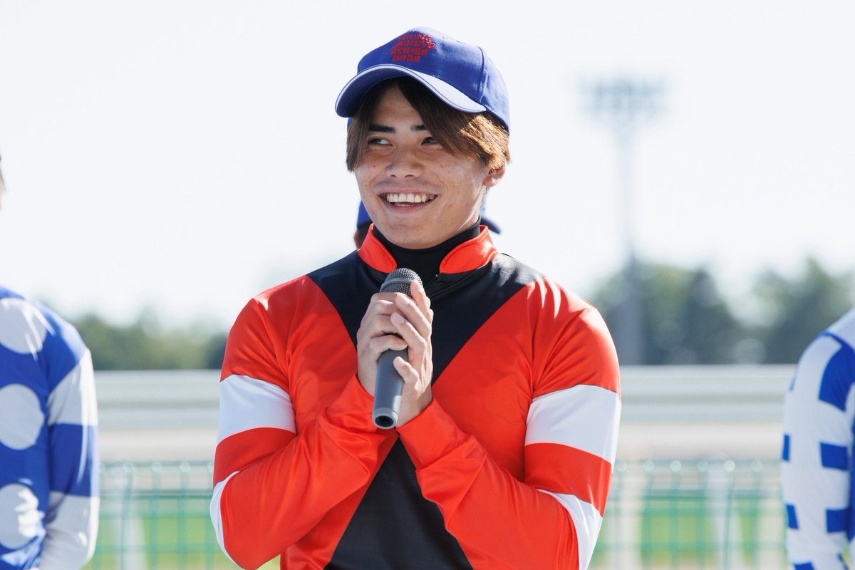 nar_keiba's tweet photo. 【#2026YJS 】 いよいよ、東日本地区でのトライアルラウンド初戦となるYJS門別が本日行われます。
騎手紹介式では、水沼元輝騎手（JRA）と渡邊準己騎手（北海道）が意気込みを語りました。 第1戦は17時05分、第2戦は18時15分に発走予定です。 出馬表などシリーズの詳細はこちら👇
https://t.co/HgQK1yQ5bH