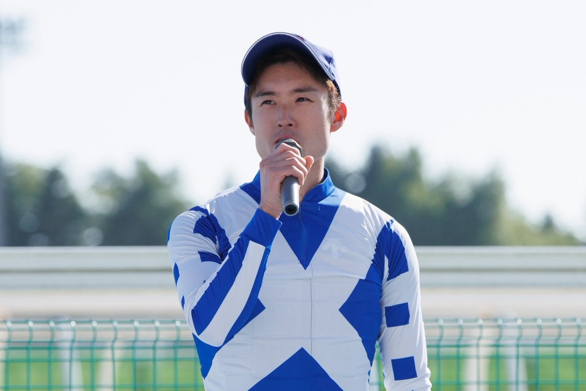 nar_keiba's tweet photo. 【#2026YJS 】 いよいよ、東日本地区でのトライアルラウンド初戦となるYJS門別が本日行われます。
騎手紹介式では、水沼元輝騎手（JRA）と渡邊準己騎手（北海道）が意気込みを語りました。 第1戦は17時05分、第2戦は18時15分に発走予定です。 出馬表などシリーズの詳細はこちら👇
https://t.co/HgQK1yQ5bH