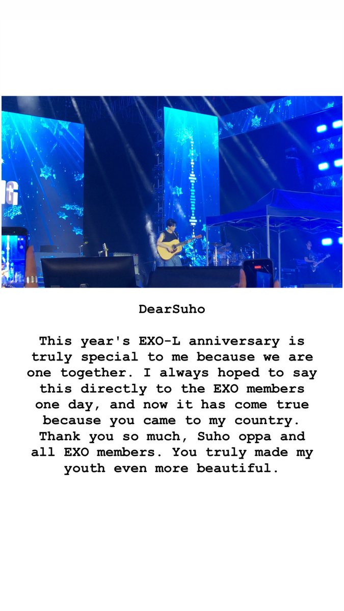 siliver_L's tweet photo. Anniversary Exo-L this year really special to me 😭
#EXO https://t.co/tX4MOtf6jw