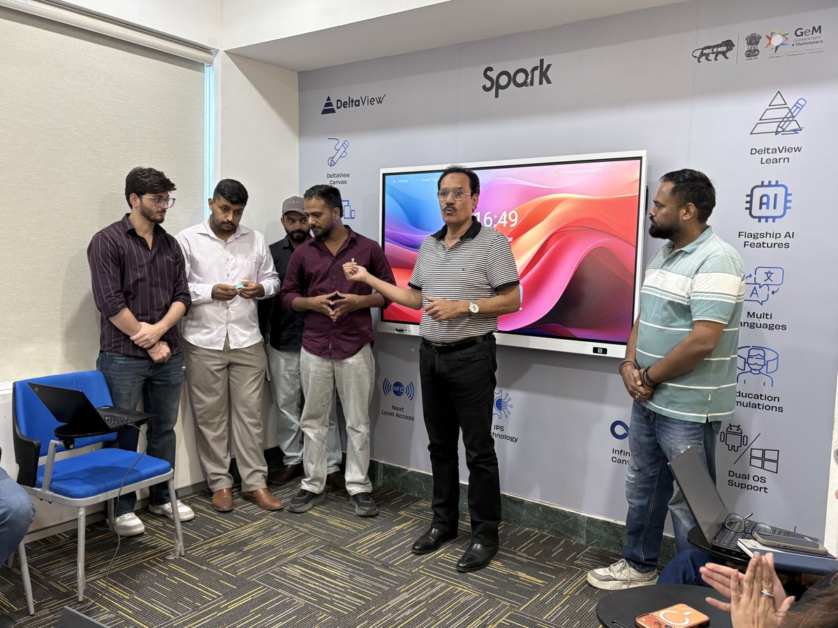 DeltaViewTech's tweet photo. We recently wrapped up an engaging knowledge-sharing session on 𝐃𝐞𝐥𝐭𝐚𝐕𝐢𝐞𝐰 𝐂𝐚𝐧𝐯𝐚𝐬 𝐀𝐈, 𝐃𝐞𝐥𝐭𝐚𝐕𝐢𝐞𝐰 𝐂𝐞𝐧𝐭𝐫𝐚𝐥, 𝐃𝐞𝐥𝐭𝐚𝐕𝐢𝐞𝐰 𝐂𝐨𝐧𝐧𝐞𝐜𝐭, and 𝐃𝐞𝐥𝐭𝐚𝐕𝐢𝐞𝐰 𝐋𝐞𝐚𝐫𝐧, with our internal team. Kudos to everyone who participated. https://t.co/5hRlQBk7wU
