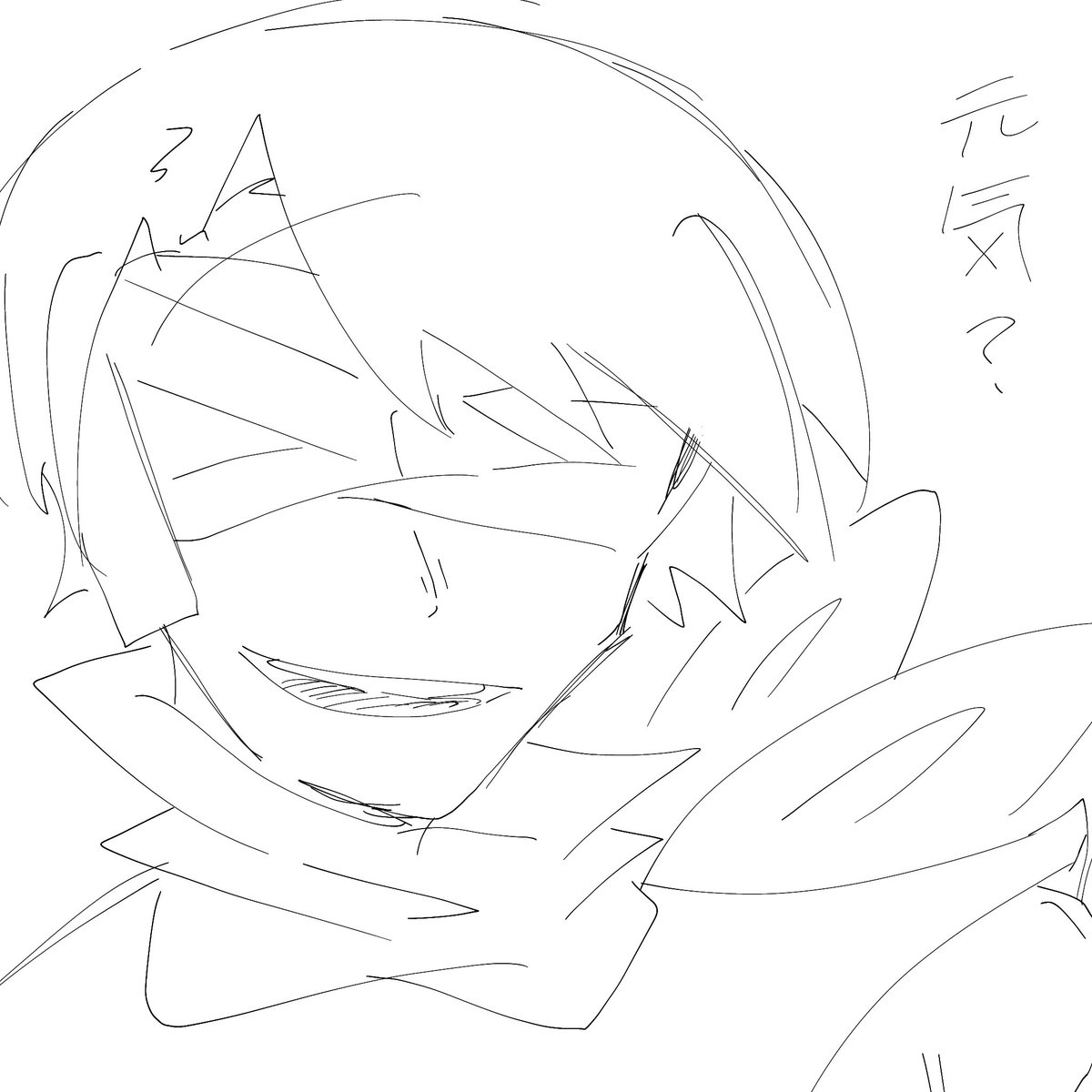 HAKUSHI520's tweet photo. 最近の落書きこれしかない #OCㅤㅤ https://t.co/xNItQLPvSX