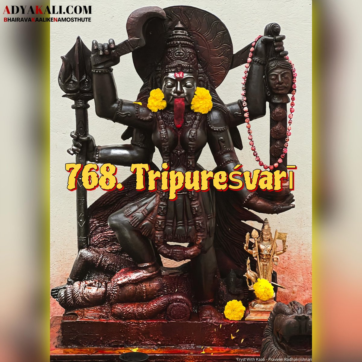 AdyaAshray's tweet photo. 768th NAME OF MAA KALI,
TRIPURESHVARI 🌺
#weareadyakali #krishna 
#understandingkaali
Adya Kali 🔱 https://t.co/27DYb3FwSc