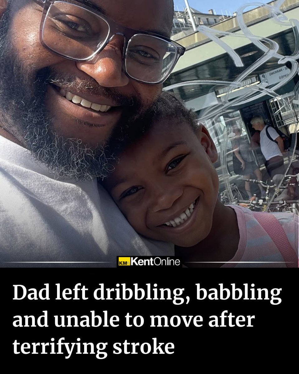 KentishExpress's tweet photo. A dad-of-four has told of the terrifying moment a stroke left him unable to speak as he tried to answer his frightened children...
More here: https://t.co/pgraidpdmt https://t.co/93hb46pNC2