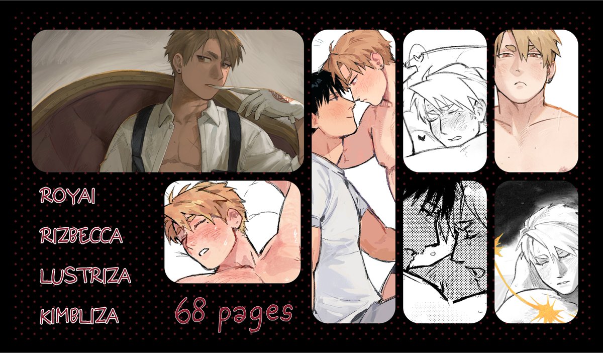 tomochingus's tweet photo. 🔗https://t.co/Gas8CfGzqN

It features artwork, doodles, little notes and guest art and writing from my friends across both SFW &amp; NSFW versions, along with a bundle containing both of them for a discounted price! Thank you for all the support on this! Hope you'll like it! https://t.co/jRmUe2i4SR