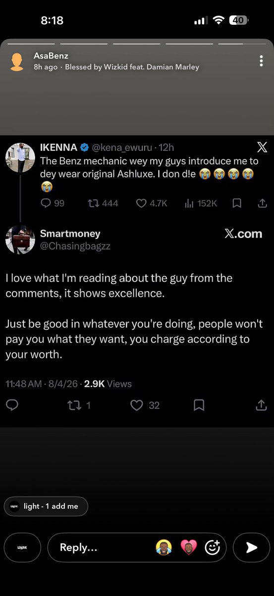 kena_ewuru's tweet photo. He has seen it 🤣 https://t.co/sCmyKX8mBS