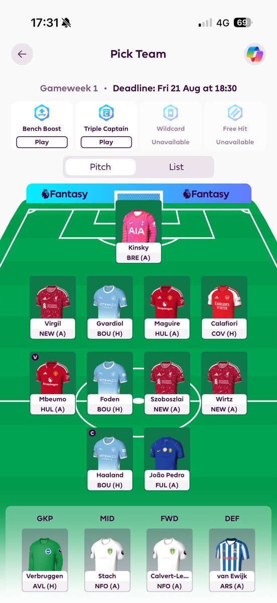 Joshgregory980's tweet photo. @FPLHindsightApp Bb2 also https://t.co/7Mr90xv0xr