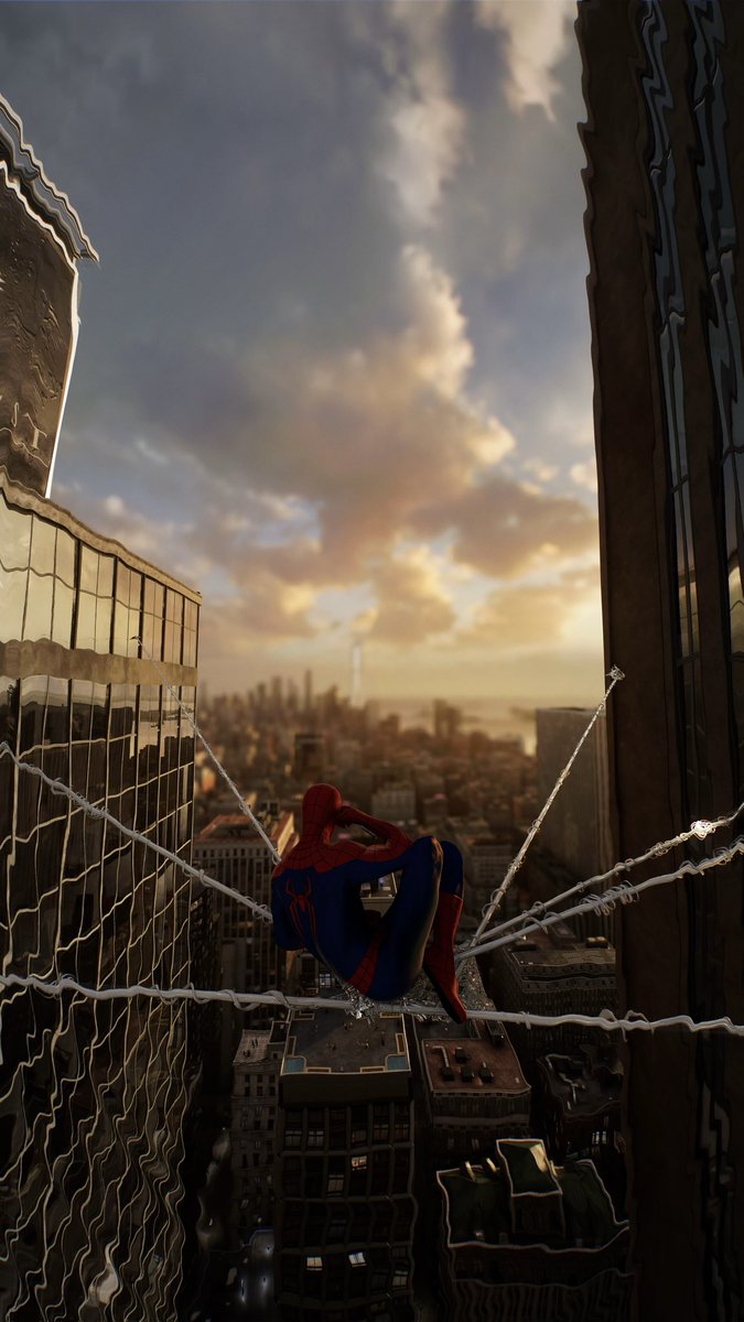 BigAssLover2000's tweet photo. @zrz334 I tried to recreate that scene in Spider-Man 2🔥 https://t.co/geZ3Q02BE0