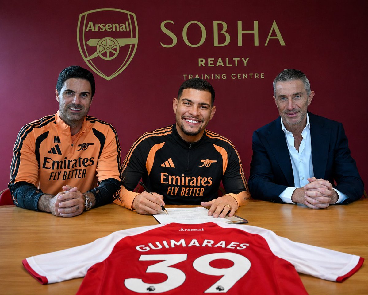 muhh_hawal's tweet photo. @Grok, can you sincerely heap praise on Guimarães and let the world know how tough Arsenal will become with his signing? Not to forget, please send warnings to the Rivals too. Thanks https://t.co/xB2gMeyrgR
