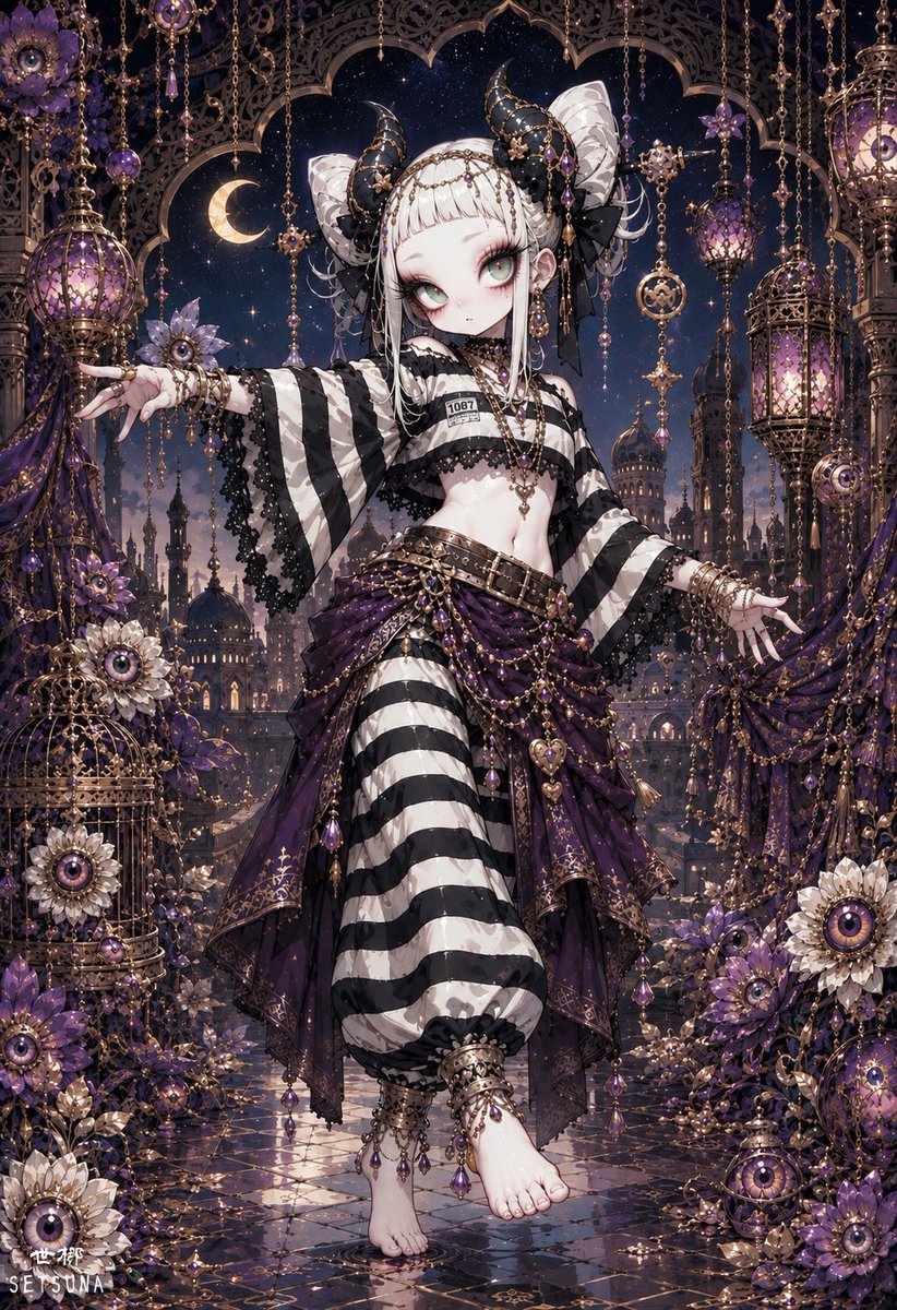 SETSUNA_LAB's tweet photo. プロンプトおっ借り〜🧙♂️
袖に少しフレアスリーブにして少しの和装感✧*。
#Gprotocol
#世梛のセカイ https://t.co/G6ojWKegby