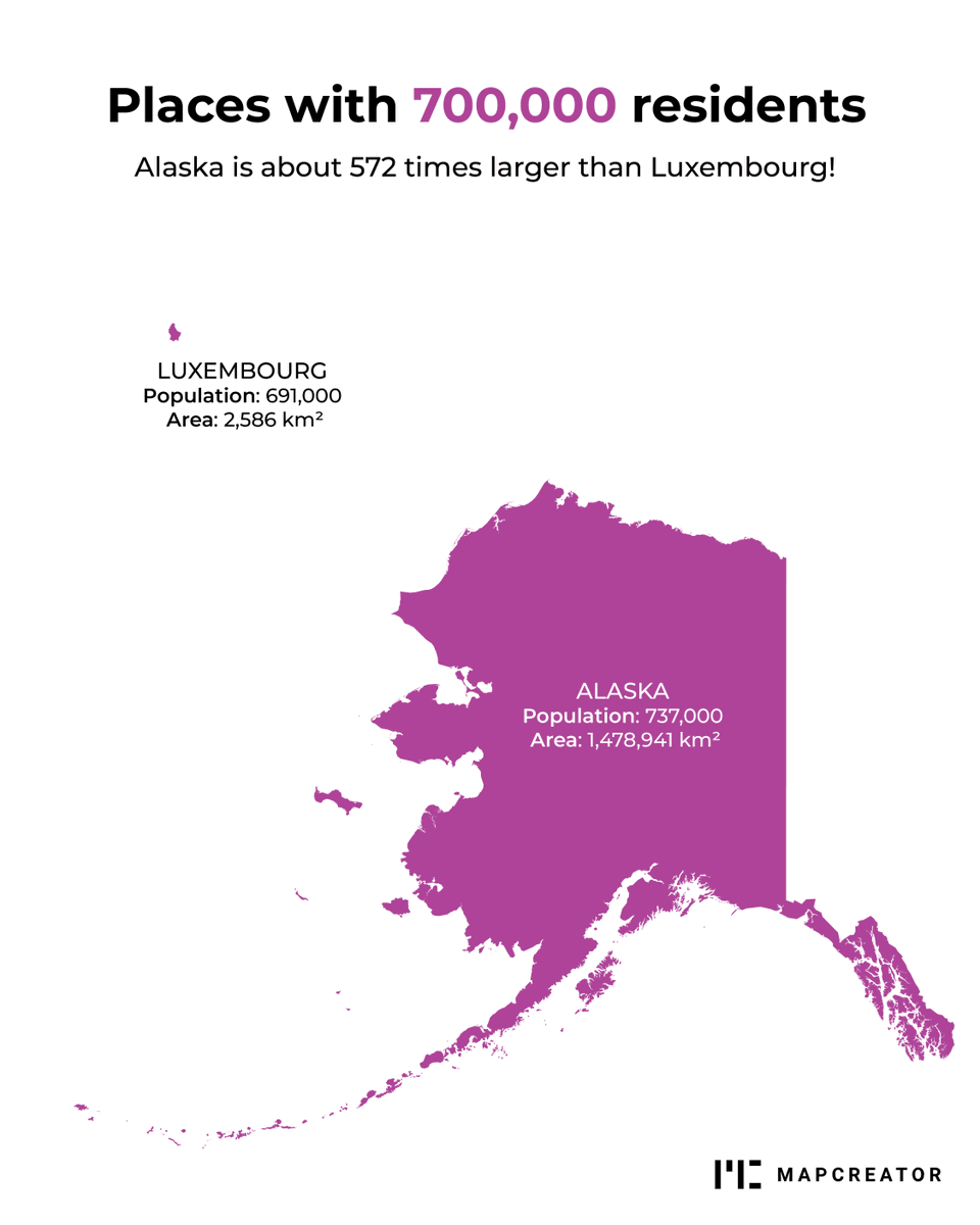 mapcreator_io's tweet photo. Same population, wildly different polygons. Population density really said, “Let’s make this interesting.” #PopulationDensity https://t.co/ROxQz6UdyF