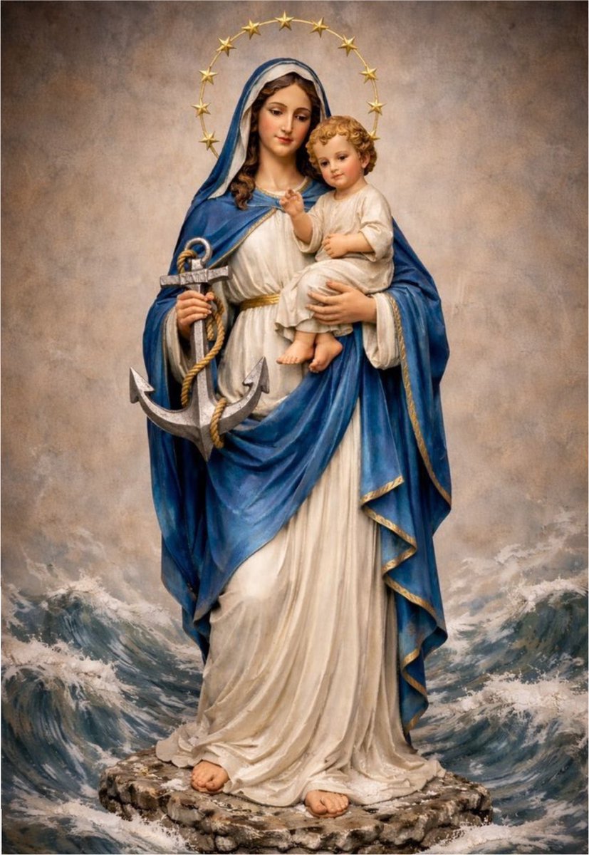 CatholicQuote12's tweet photo. Our Lady of Star of the Sea,intercede for us. https://t.co/Qww6PNuc5P