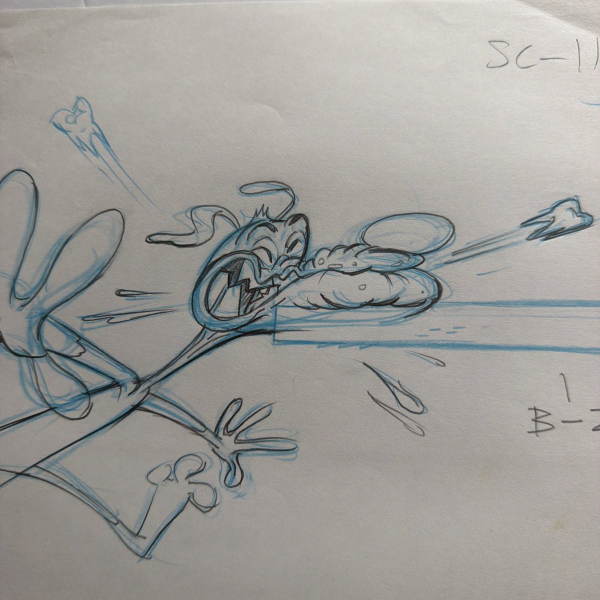 FrankForteArt's tweet photo. @SpumcoArt some Weekend Pussy Hunt drawings by Jim Smith #spumco #animationart #Storyboards @ChrisGomezania @SKINNER @UlrichArtist @PopSeq https://t.co/G17wMrN5zG