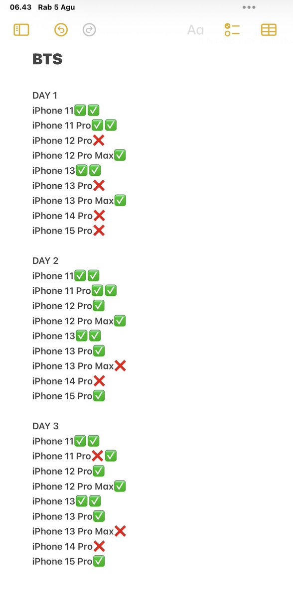 noyshoney's tweet photo. Open Rental/Sewa iPhone

- 11
- ⁠11 Pro
- ⁠12 Pro
- ⁠12 Pro Max
- ⁠13
- ⁠13 Pro
- ⁠13 Pro Max
- 14 Pro
- ⁠15 Pro

BTS in Jakarta
📍cod venue
 26, 27, 29 Desember 2026

testi cek ig
https://t.co/mtYYt9a74U https://t.co/qUE2qz0lt5