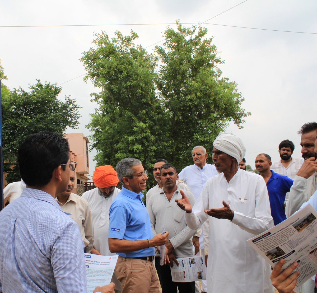 smsehgalfdn's tweet photo. A new DEWATS in Sehlanga, Jhajjar, now treats 73,000 litres of wastewater daily, creating a reliable irrigation source for 25 acres. Supported by @DCBBank CSR, the system also features IoT-based water quality monitoring. #WaterManagement #DEWATS #CSR #SMSehgalFoundation https://t.co/Ui5jKqCPKn