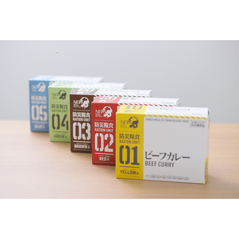 eva_store's tweet photo. 【オンライン】《再入荷》
ホリカフーズより、『エヴァンゲリオン』の世界観を取り込んだ「特務機関NERV指定　防災糧食」復刻版が再入荷！
https://t.co/oss74CBE2F

自衛隊や災害現場でも使われている災害食がエヴァ仕様で再登場！
ぜひご家庭や職場での防災備蓄品としてご活用ください。

#エヴァストア