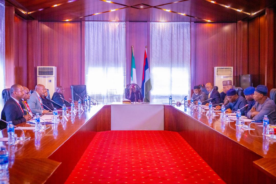 AMSGDialogues's tweet photo. President Tinubu Calls for an End to the Exploitation of Africa’s Mineral Resources
https://t.co/oFq2pcaZuj https://t.co/tEjtp90enX