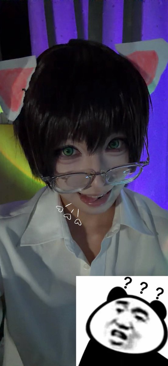 OreeO_ch's tweet photo. ⚠︎︎ 創作コスプレ ⚠︎︎

"　　ねこ先生と、お勉強…？　　" https://t.co/E3DKePSc9g