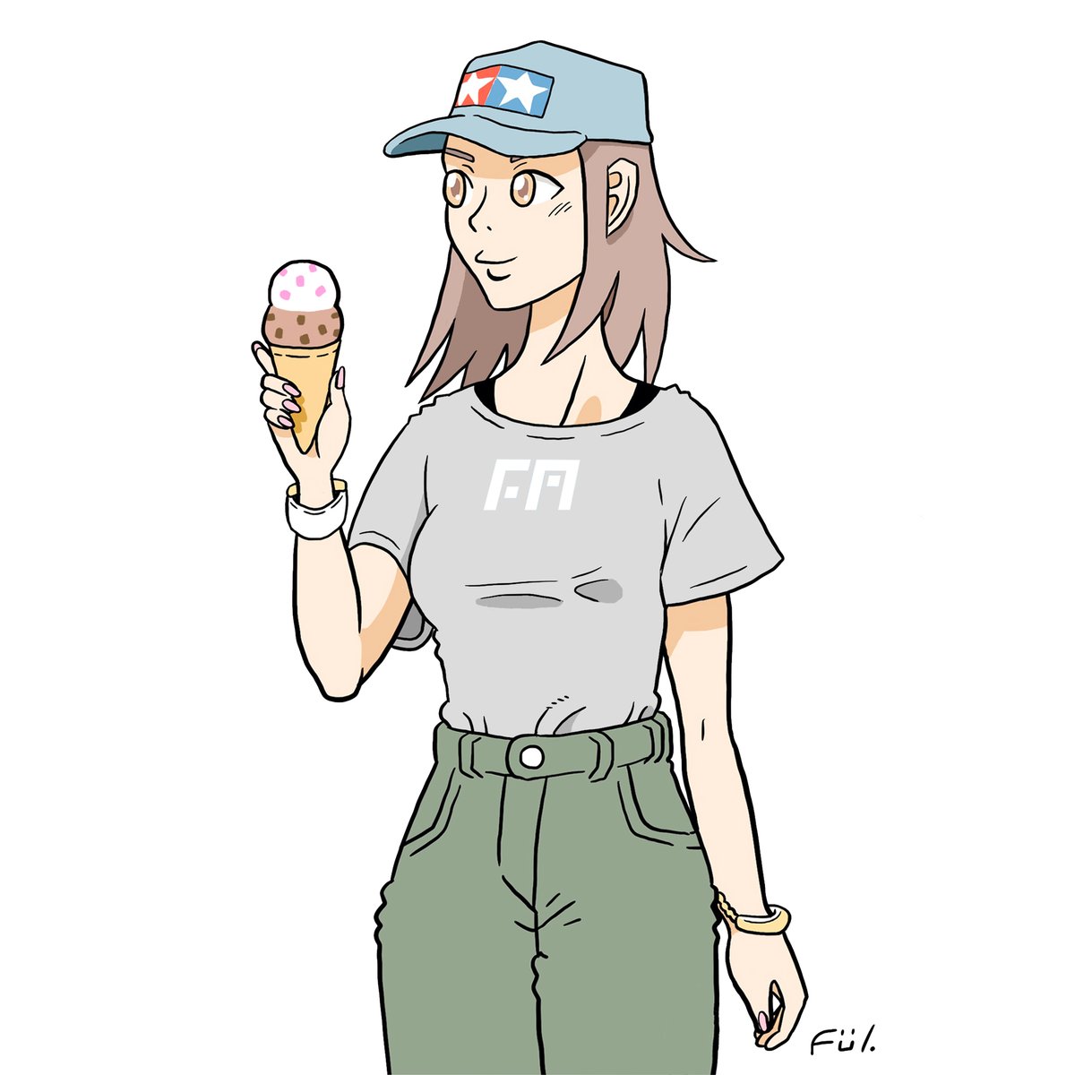 h_move21's tweet photo. イラストです。

#イラスト #女の子 #キャップ #illustrationㅤ https://t.co/aRpjUvQTdO
