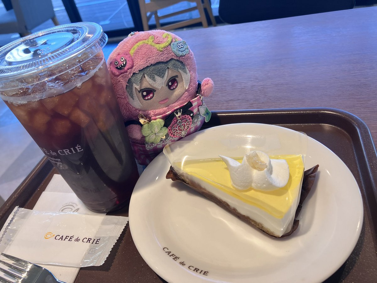 pinkyblossam's tweet photo. レモンチーズケーキ https://t.co/fRK0SiH4Hu