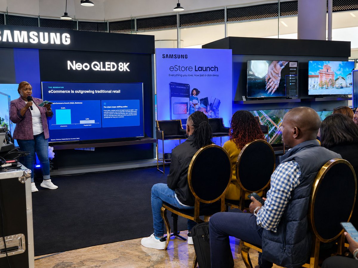 📍We're at @TwoRivers_KE, for the official launch of Samsung East Africa's new eStore. Follow this thread for highlights from the launch and conversations on the future of e-commerce in Kenya. #MoreWithSamsung