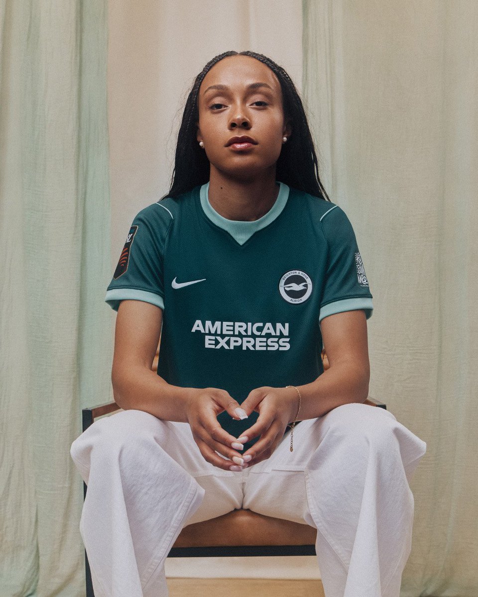 OfficialBHAFC's tweet photo. We're delighted to unveil our @NikeFootball third kit for the new season, available online now! 🙌