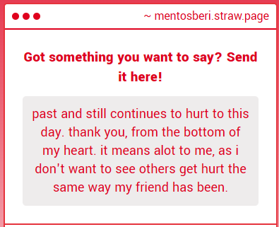Mentosberi's tweet photo. some strawpage anons related to the situation, rettie hurt these people regardless and i dont think any apology would make these any better if you continue to be inappropriate and gross towards children

may i hope these people be able to heal from the damage he caused https://t.co/HuJJ0OBWXc