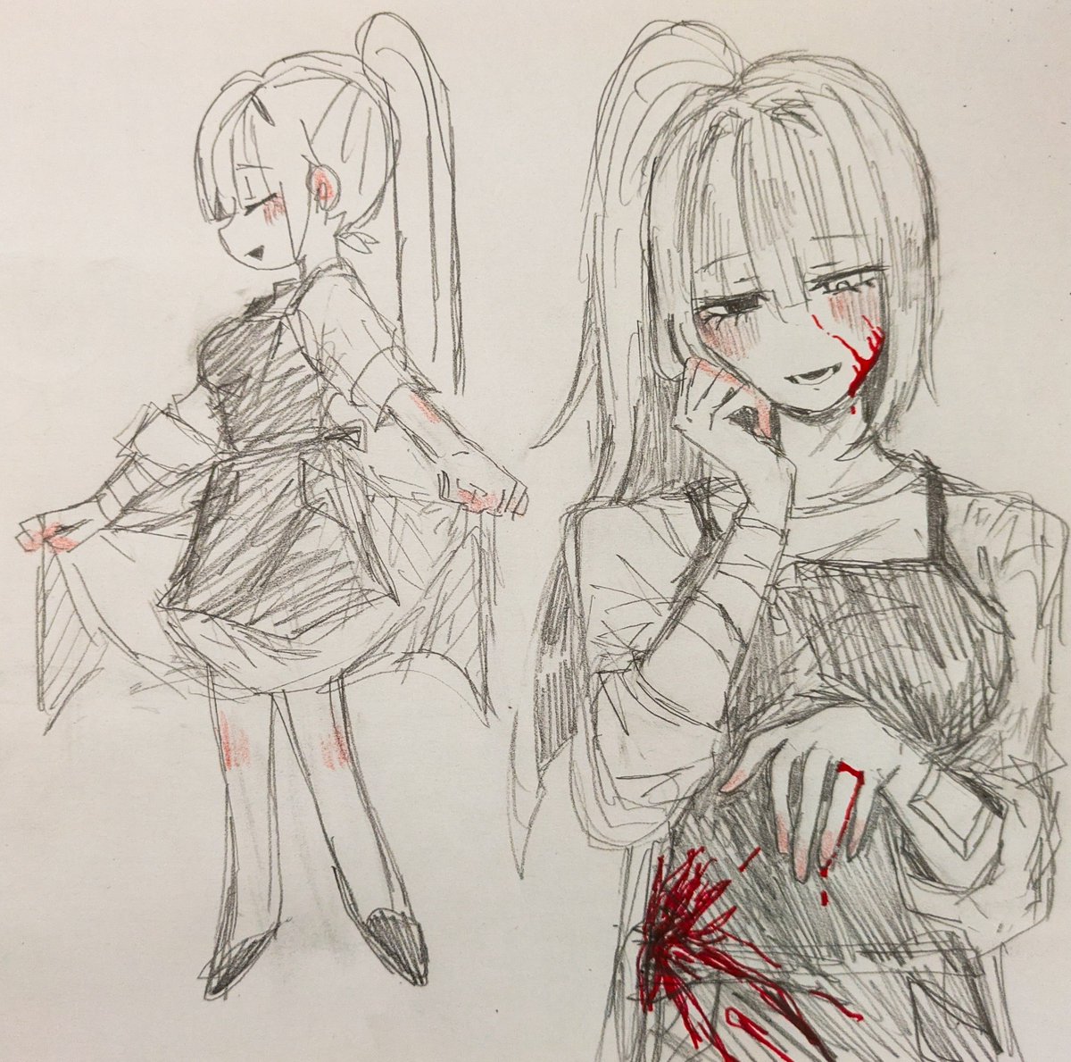 ootr034462's tweet photo. 落書き https://t.co/8ESaXz6pFs