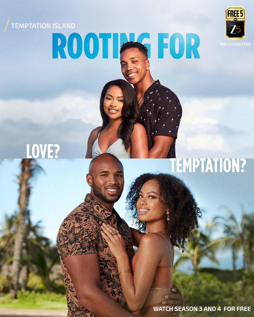 ZEE5Shows's tweet photo. Whatever you are rooting for, experience it now!

Watch Temptation Island for free on Free5OnZee5

#Free5OnZee5 #TemptationIsland #Free5Shows #EnjoyForFree https://t.co/qjoWJzuF3q