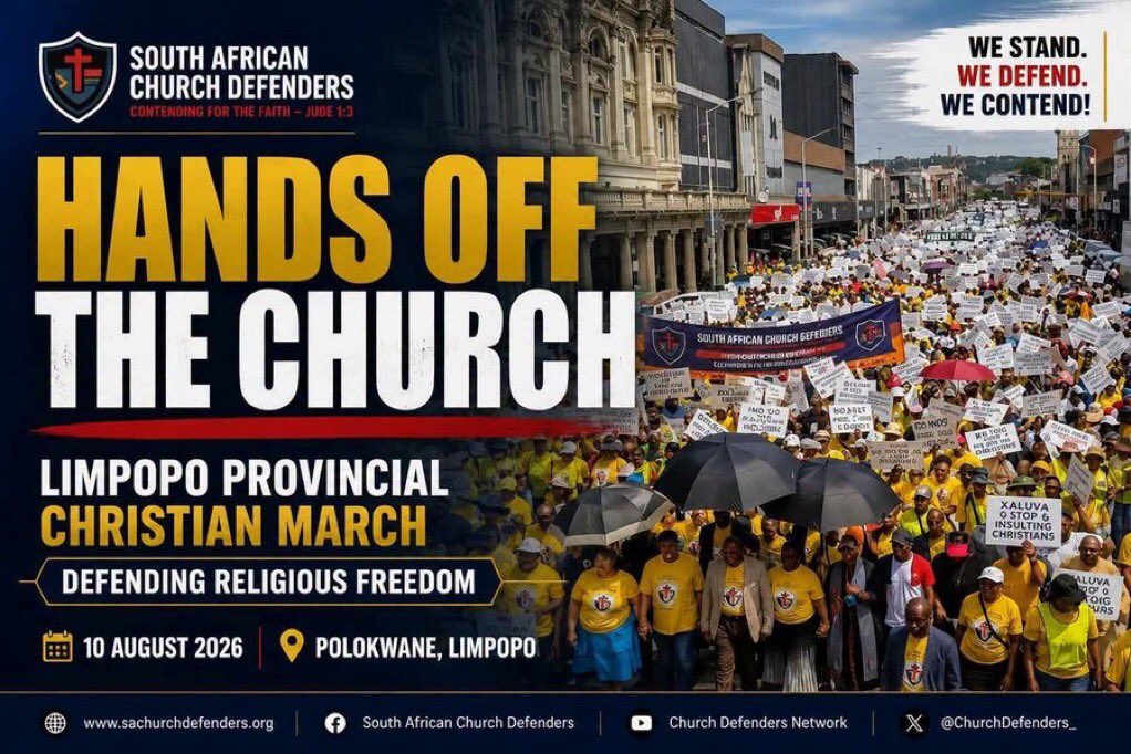 KeitumetseMaka5's tweet photo. #handsoffthechurch https://t.co/Bmgyrp5Jcu