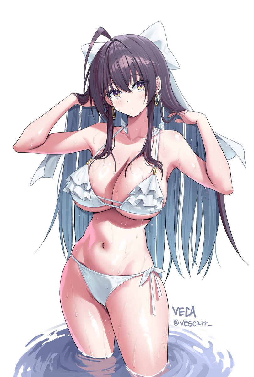 炭水化物大好きページ ことねちゃん> 暑がりで、水泳が大好きな子です💦 #OC #オリジナル