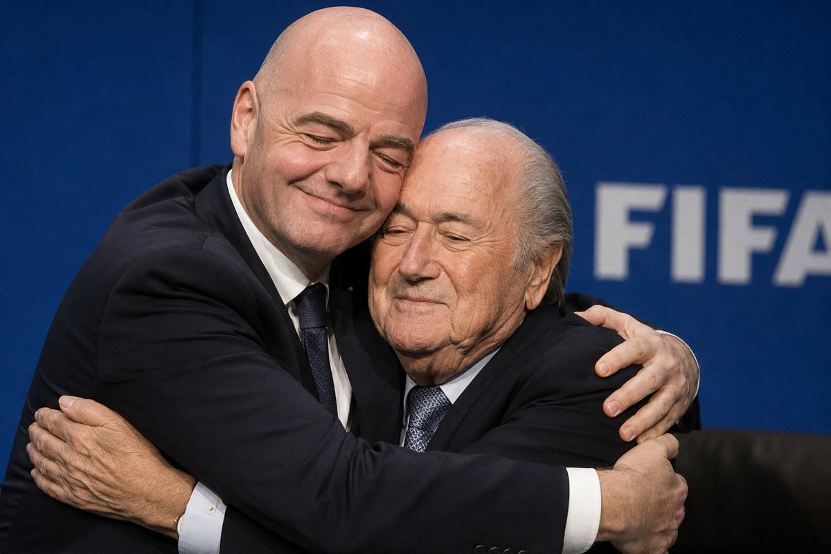 nottheglobe's tweet photo. How a Tiny Swiss Valley Conquered World Football: FIFA — Two Presidents, One Valley, Zero Coincidences

Read more @ https://t.co/prcNfW1WDt @FIFAcom @FIFAWorldCup @valais @valaiswallis https://t.co/XFu5XDNFbw